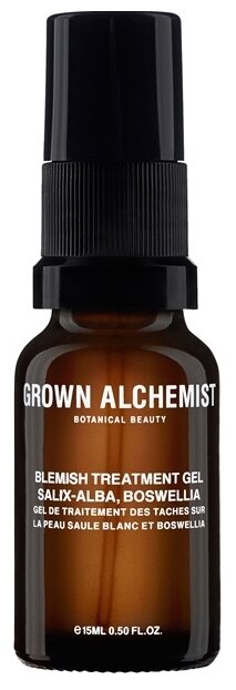 Grown Alchemist Гель точечного действия Blemish Treatment Gel Salix-Alba & Boswellia, 15 мл