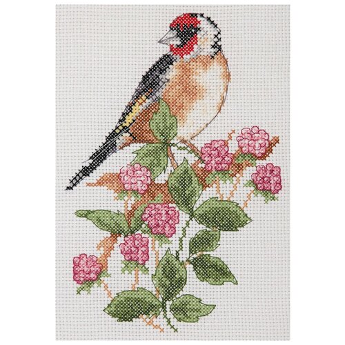 Anchor Набор для вышивания Goldfinch & Berries,AK141, 23 х 16 см