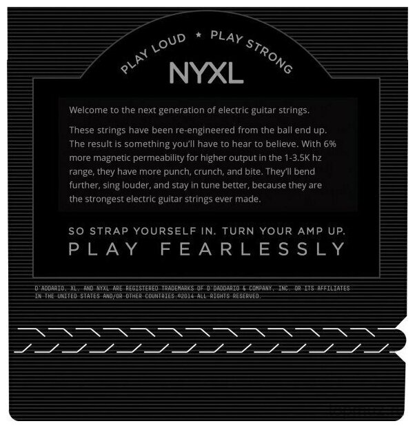 D'ADDARIO NYXL0946 Super Light Top/Regular Bottom 9-46 струны для электрогитары