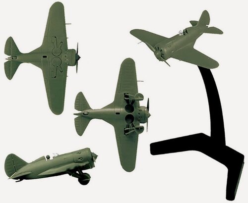 Изображение товара ZVEZDA 6254-GV97 Модель для сборки без клея Советский истребитель И-16 1/144 масштаба