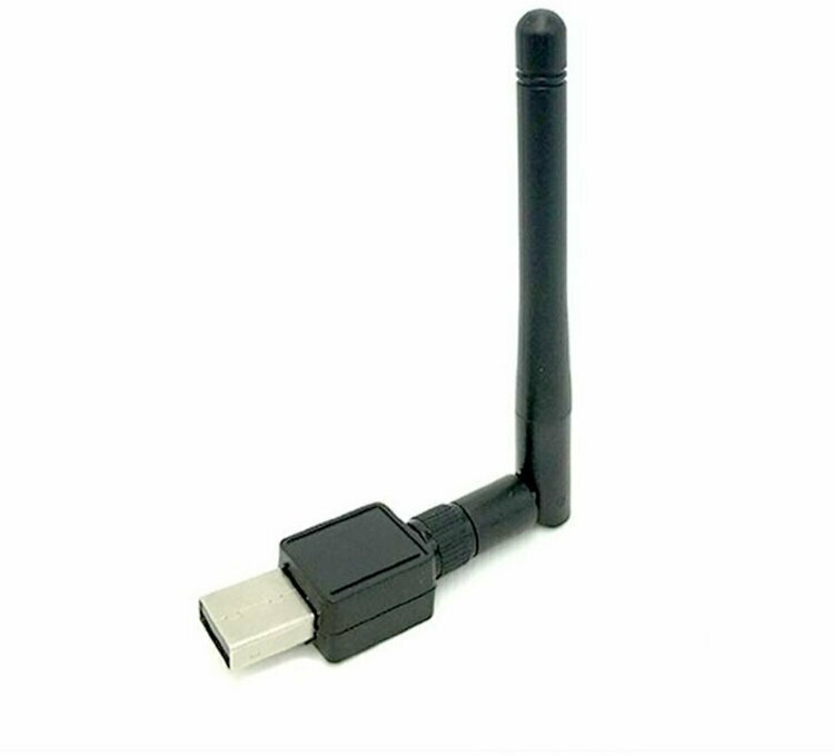 Мощный USB wi-fi адаптер b/g/n 150mb с съёмной антенной 3 dbi разъём rp-sma