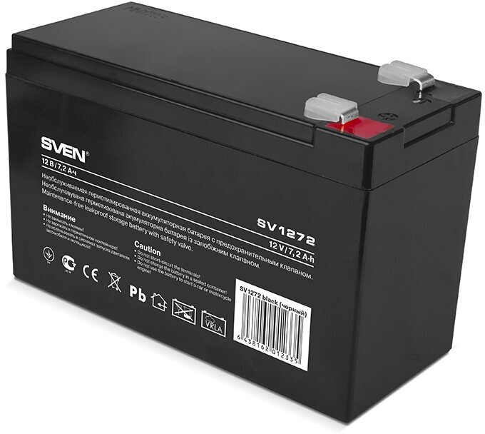 Аккумулятор Sven 12v 7,2ah SV-012335 .