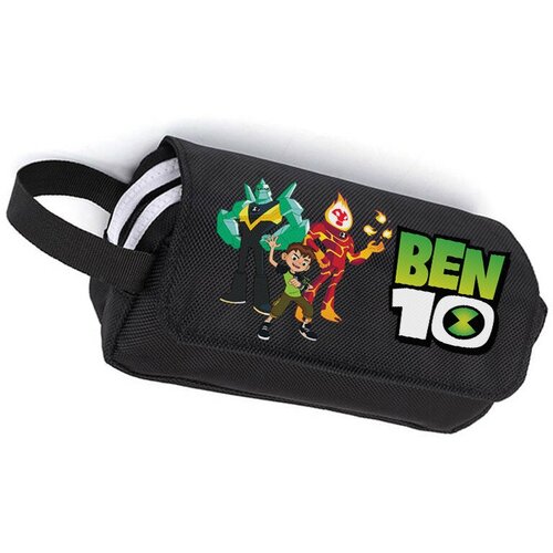 Пенал с логотипом Бен 10 (BenTen) черный №1 рюкзак с логотипом бен 10 benten голубой 1