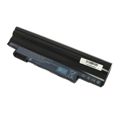 Аккумулятор (совместимый с AL10A31, AL10B31) для ноутбука Acer Aspire One D255 11.1V 2200mah черный 11 1v laptop battery al10a31 al10b31 for acer aspire one 522 722 ao522 aod255 aod257 aod260 d255 d255e d257 d260 d270 e100