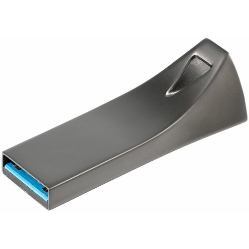 Флешка Ergo Style Black, USB 3.0, черная, 32 Гб, 4х1,6х1,2 см, металл