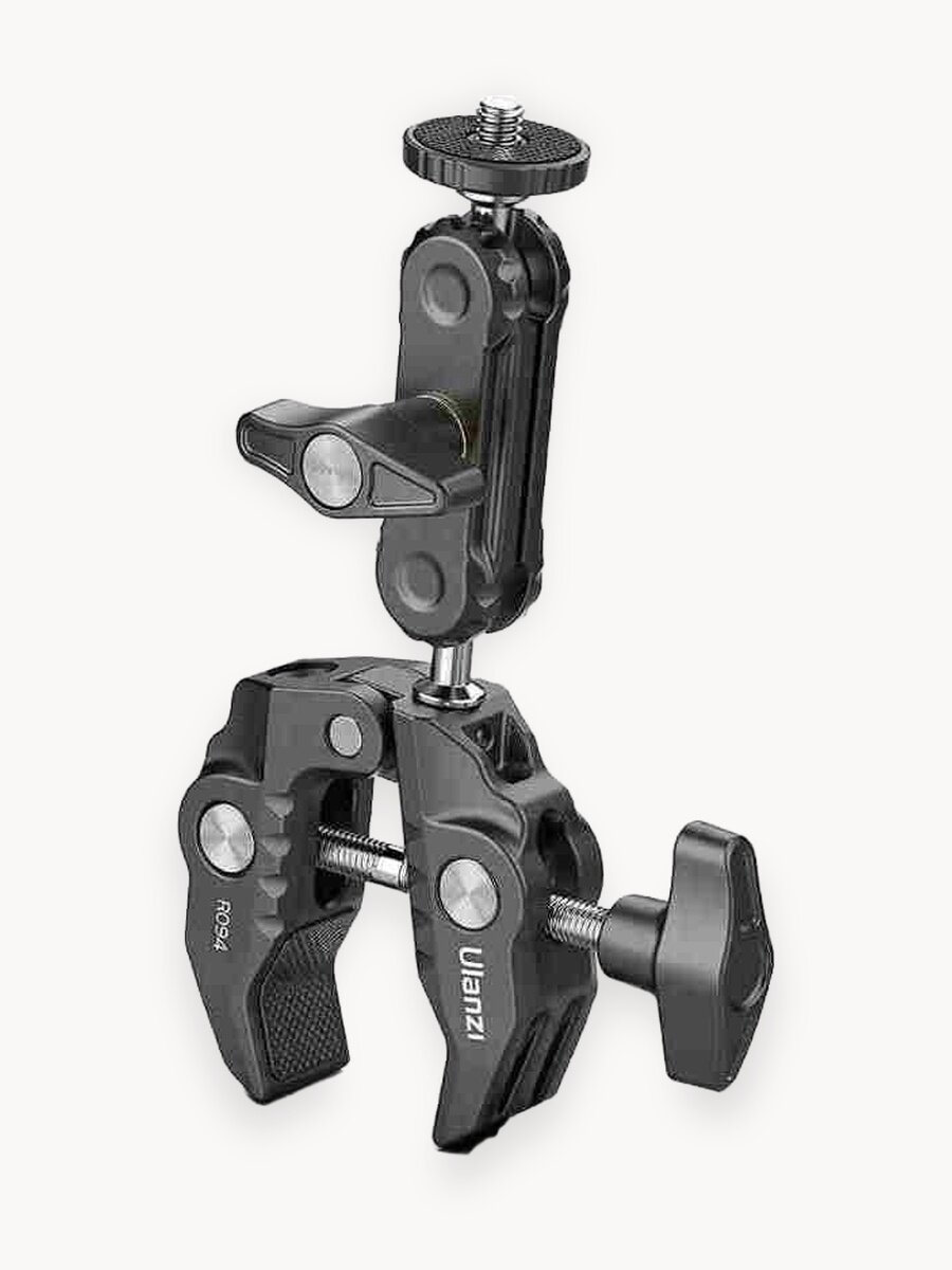 Шарнирное крепление краб Ulanzi, универсальный зажим для экшн камер, R094
