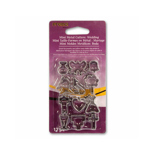 pme shapes pluger cutters s m Sculpey Mini Metal Cutters мини-формы для глины AM AMM1015 свадьба