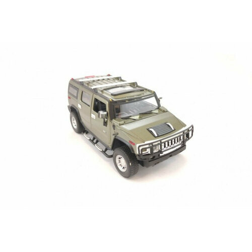 Meizhi Радиоуправляемая машинка Hummer H2 (корпус металл, 1:24) Meizhi 25020A-GREEN ()