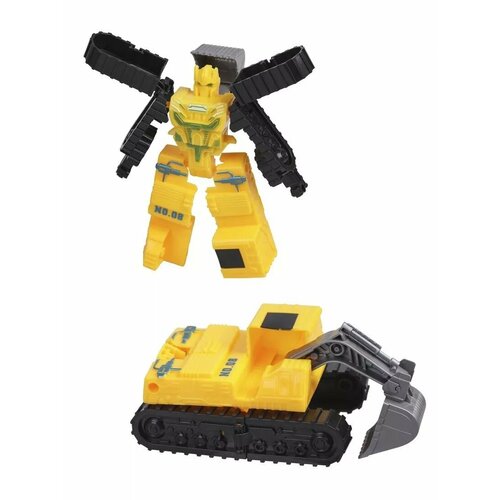 Робот-трансформер, в комплекте предметов 2шт. Shantou Gepai SD-160 робот трансформер наша игрушка 2 предмета 986d