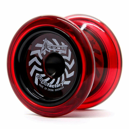 Йо-йо YoYoFactory Arrow красный YYF0005/red запасные веревки yoyofactory fast для йо йо белые 10 шт