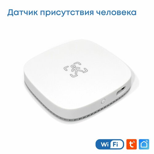 Датчик присутствия человека / освещенности, высокоточный, Tuya Smart Life hlk ld2410c 24ghz датчик присутствия человека миллиметровый волновой радар бесконтактный интеллектуальный датчик детектор сердцебиения