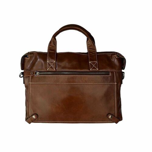 фото Сумка nip, фактура гладкая, коричневый