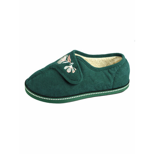 Тапочки Tingo Бабушкина радость, размер 37, зеленый сандалии tingo размер 43 белый