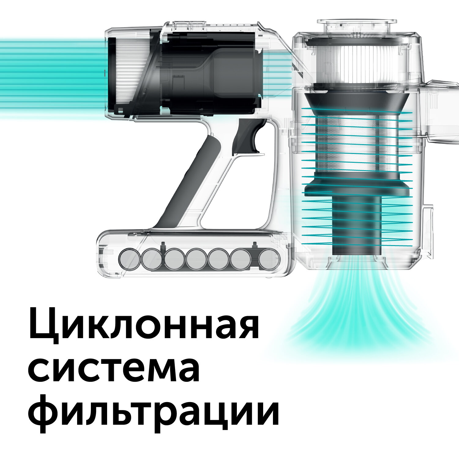 Пылесос вертикальный RED SOLUTION RV-UR3200 — фото 5