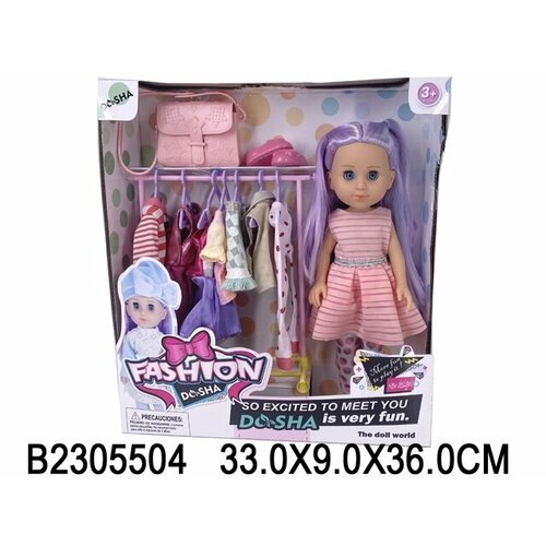 Wei Tai Toys Кукла с одеждой и аксессуарами 35 см Wei Tai Toys 2305504 кукла shantou chenghai wei tai toys валюша 41см