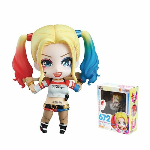 Фигурка Харли Квинн / Harley Quinn 672 (10см) карнавальный костюм харли квинн подарок harley quinn размер s футболка куртка шорты перчатка