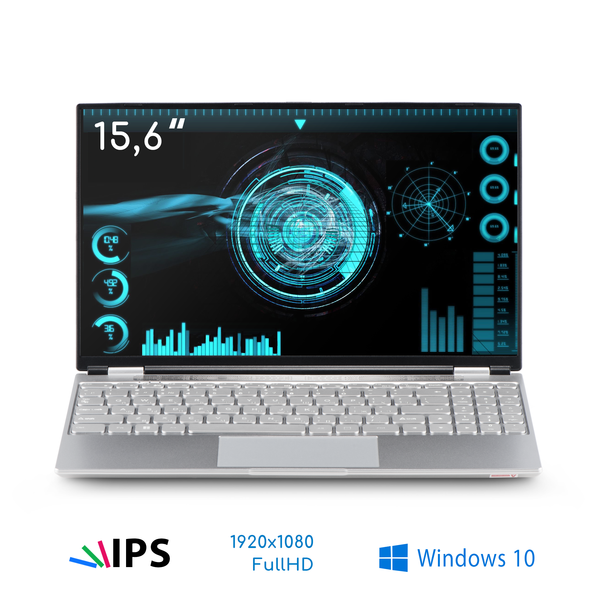 Ноутбук Azerty AZ-1511-512 (15.6" 1920x1080, Celeron N5105 4x2.0 ГГц, 16 Гб RAM, 512 Гб SSD)
