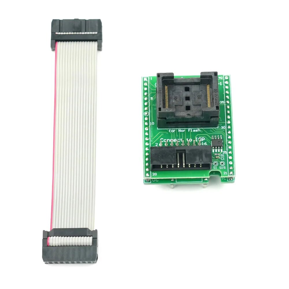 Программатор NAND T48 с SMD адаптером XGecu, 100% оригинал, Φ/EX-1 адаптер для программирования на T48 (EMMC-ISP), EX-1
