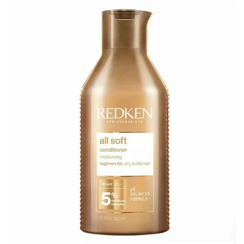 фото Redken - all soft conditioner кондиционер для питания и смягчения волос 300 мл