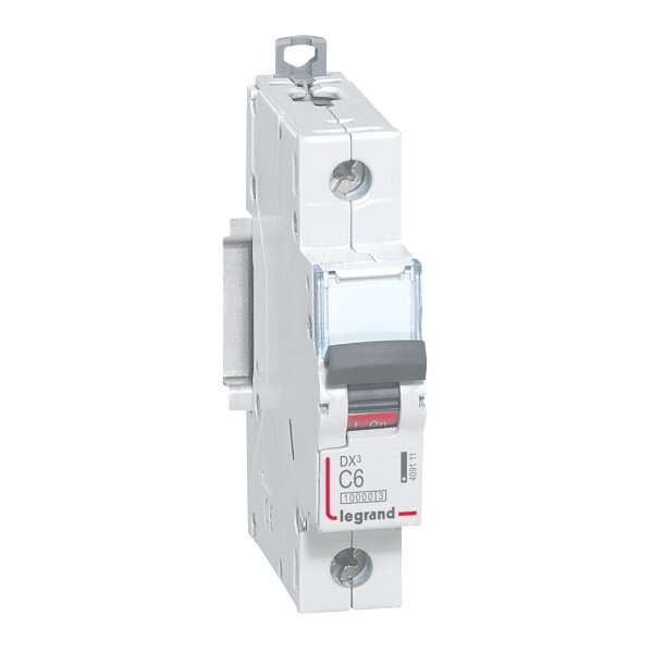 Автоматический выключатель DX3 10000 16kA 6A 1П тип С. Legrand