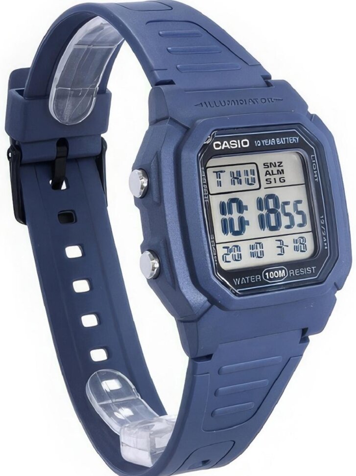 Наручные часы CASIO Collection Men, синий/черный — фото 1