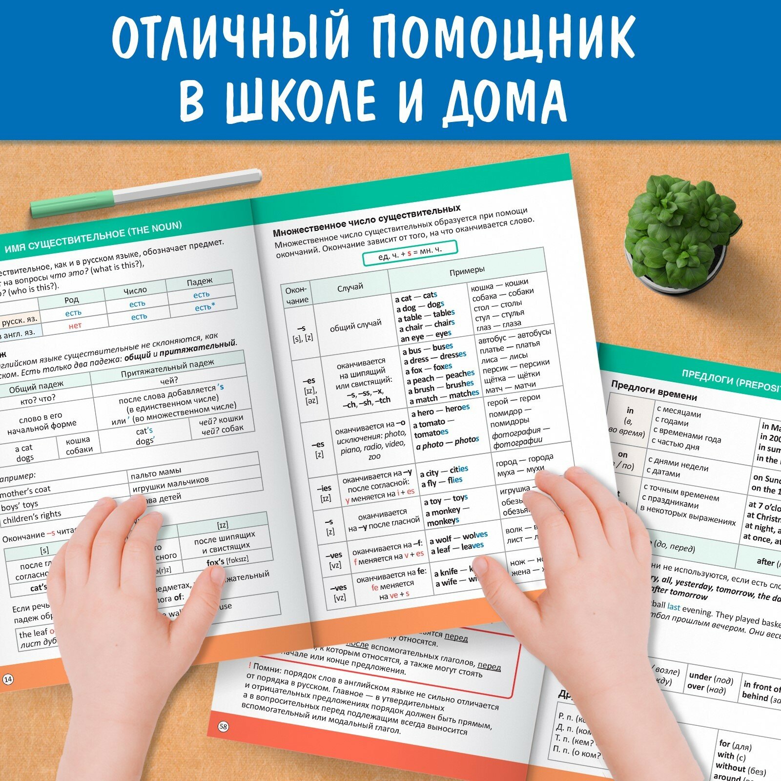 Шпаргалки сборник по английскому языку, 1-4 кл, 60 стр, в соответствии с ФГОС, Буква-Ленд — фото 1