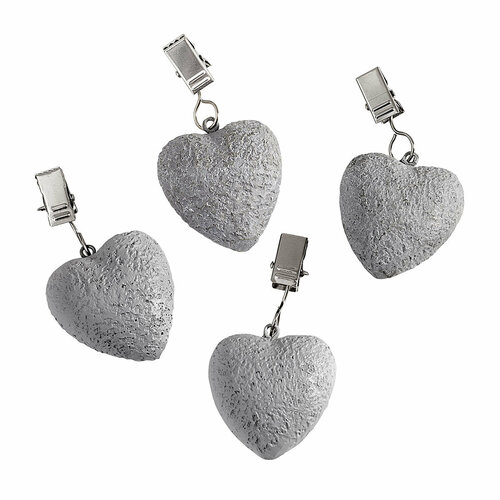 Утяжелители для скатерти Сердечки 4 штуки 2087₽