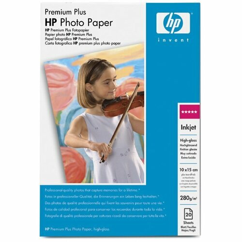 Фотобумага 10x15 HP Q1979A 280гм2 20л Высококачественная Глянцевая 356₽