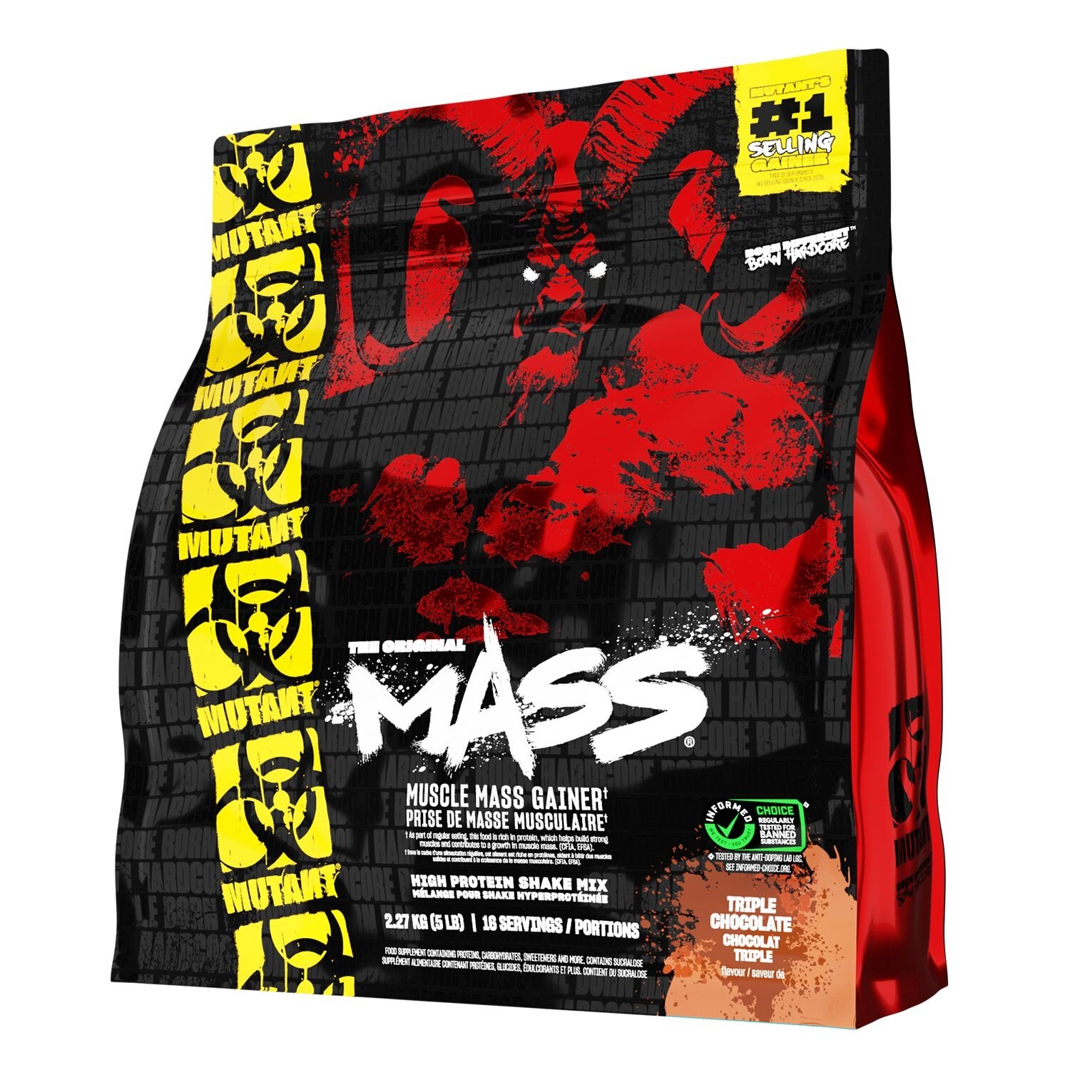 Mutant Mass (2270 грамм) - Клубника-Банан