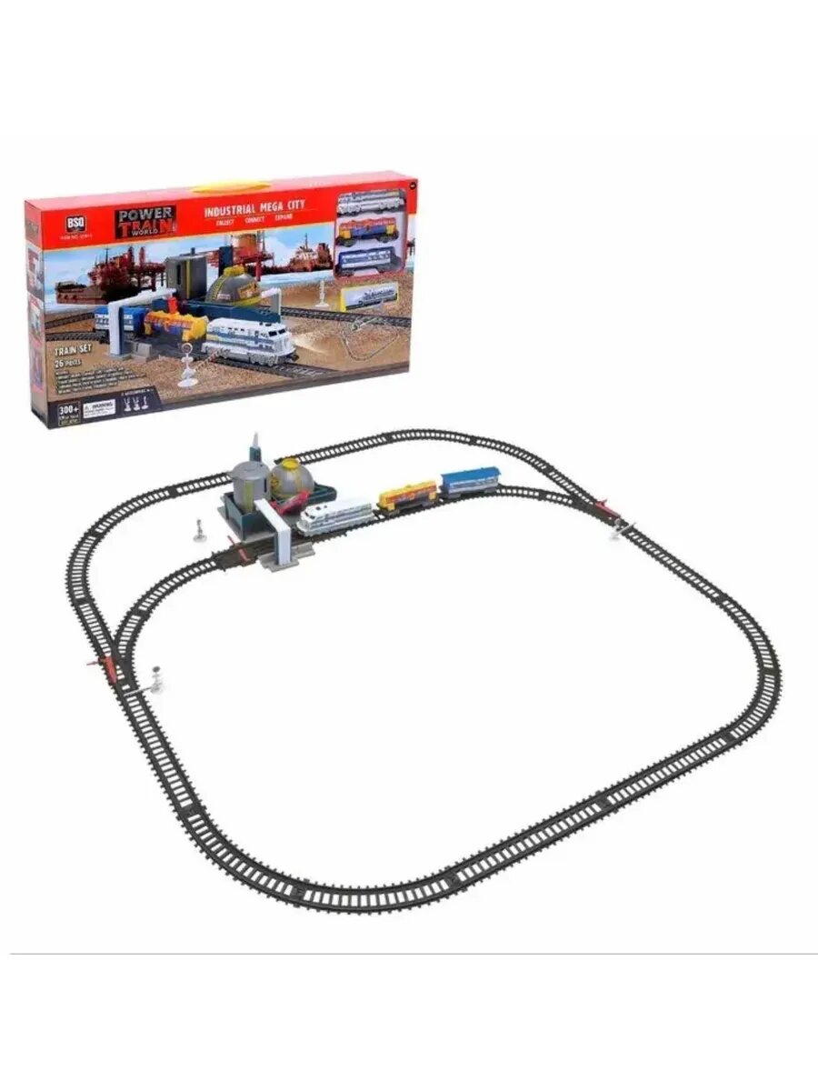 Железная дорога Industrial Mega City Нефтяной завод 21815, 4+