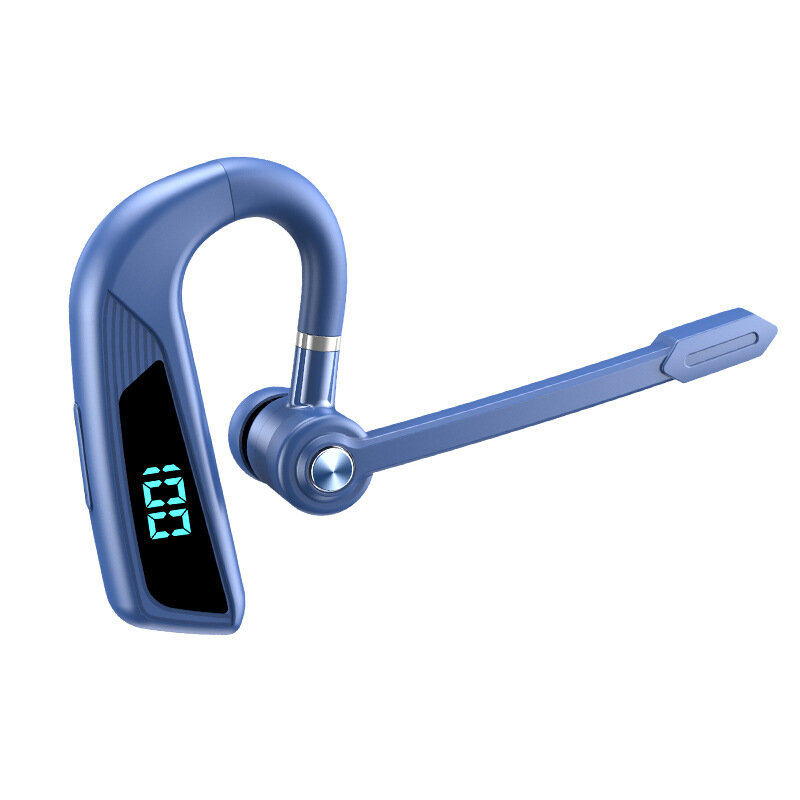 V16 True Wireless Bluetooth Наушники с цифровым дисплеем, Синий - Шумоподавление для вождения и спорта
