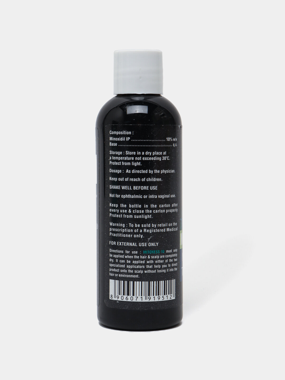 Миноксидил 10% Mitoxess Minoxidil Topical Solution USP, для роста волос и бороды, 60 мл — фото 1