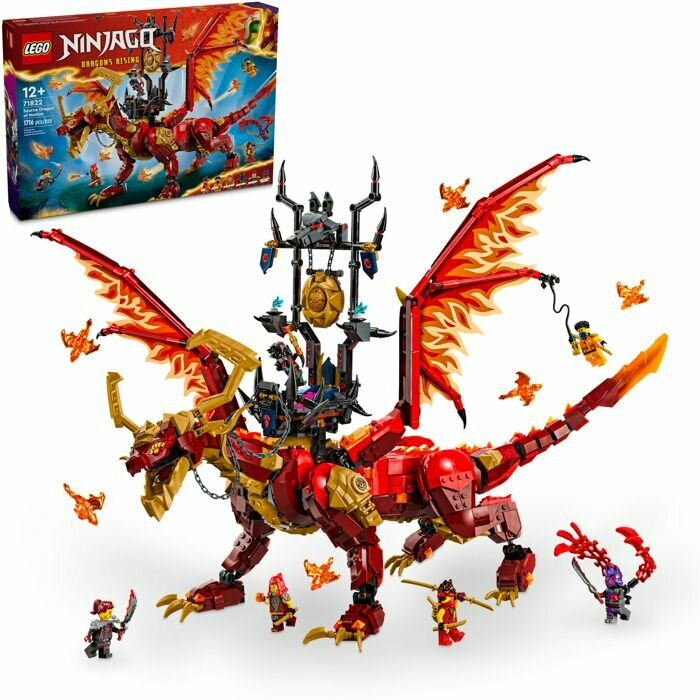 Конструктор LEGO Ninjago 71822 Исходный Дракон Движения