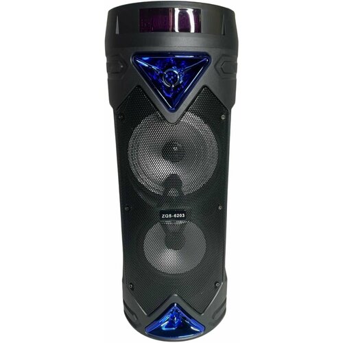 Портативная колонка большая ZQS 6203 с микрофоном для караоке и пультом управления поддерживает Bluetooth Музыкальный центр 368000₽
