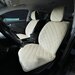 Накидки для BMW 1 хэтчбек 3дв. II (2011-2023) / БМВ 1 Серия на передние сиденья Maximal Luxe, Велюр, Черный