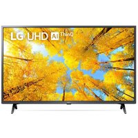 43" Телевизор LG 43UQ76003LD 2022 HDR, LED, OLED, металлический серый