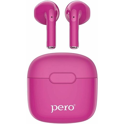 Наушники PERO TWS05 спортивные Bluetooth внутриканальные розовый ptws05bu 161100₽