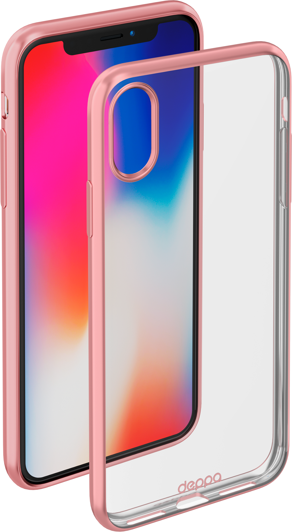 Накладка Deppa Gel Plus Case для iPhone 7 iPhone 8 розовое золото 85257 - фото №3