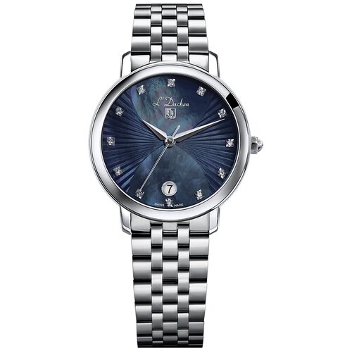 фото Наручные часы l'duchen швейцарские наручные часы l duchen d801.10.37, серебряный
