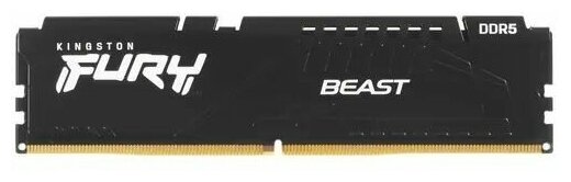 Модуль памяти 16GB Kingston DDR5 5600 DIMM FURY Beast Black EXPO Gaming Memory KF556C36BBE-16