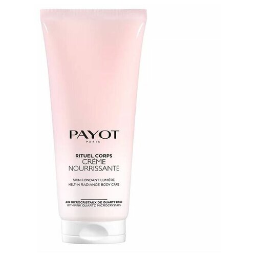 PAYOT Крем для тела питательный с микрокристаллами кварца (melt-in radiance body care) 200 мл payot крем для тела питательный с микрокристаллами кварца melt in radiance body care 200 мл