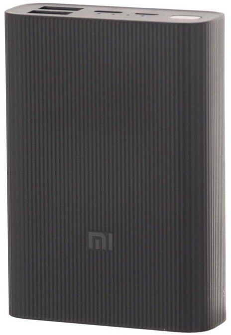 Внешний аккумулятор Xiaomi Mi Power Bank 3 Ultra compact (BHR4412GL), 10000мАч, черный