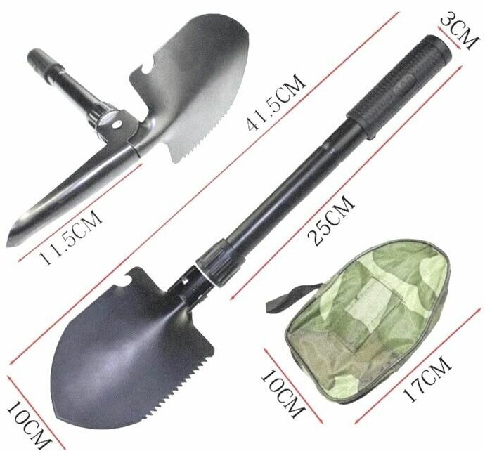 Лопата саперная, складная (в чехле) Мини - фотография № 3