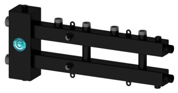 Коллектор отопления с гидрострелкой Север-М2+1 на 3 выхода