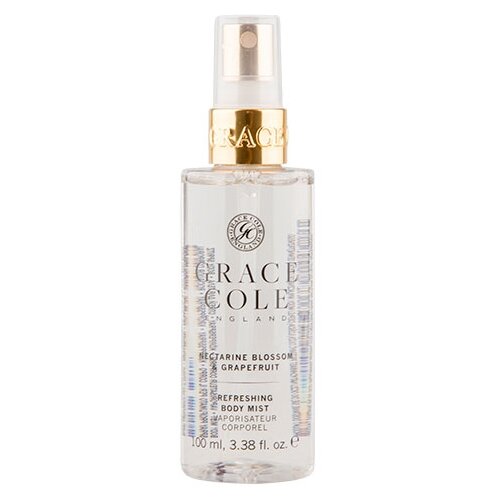 Спрей для тела Grace Cole Цветок нектарина и грейпфрут Nectarine Blossom & Grapefruit Refreshing Body Mist 250мл