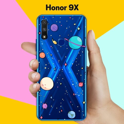 Силиконовый чехол Звезды и планеты на Honor 9X силиконовый чехол звезды и планеты на honor 20s