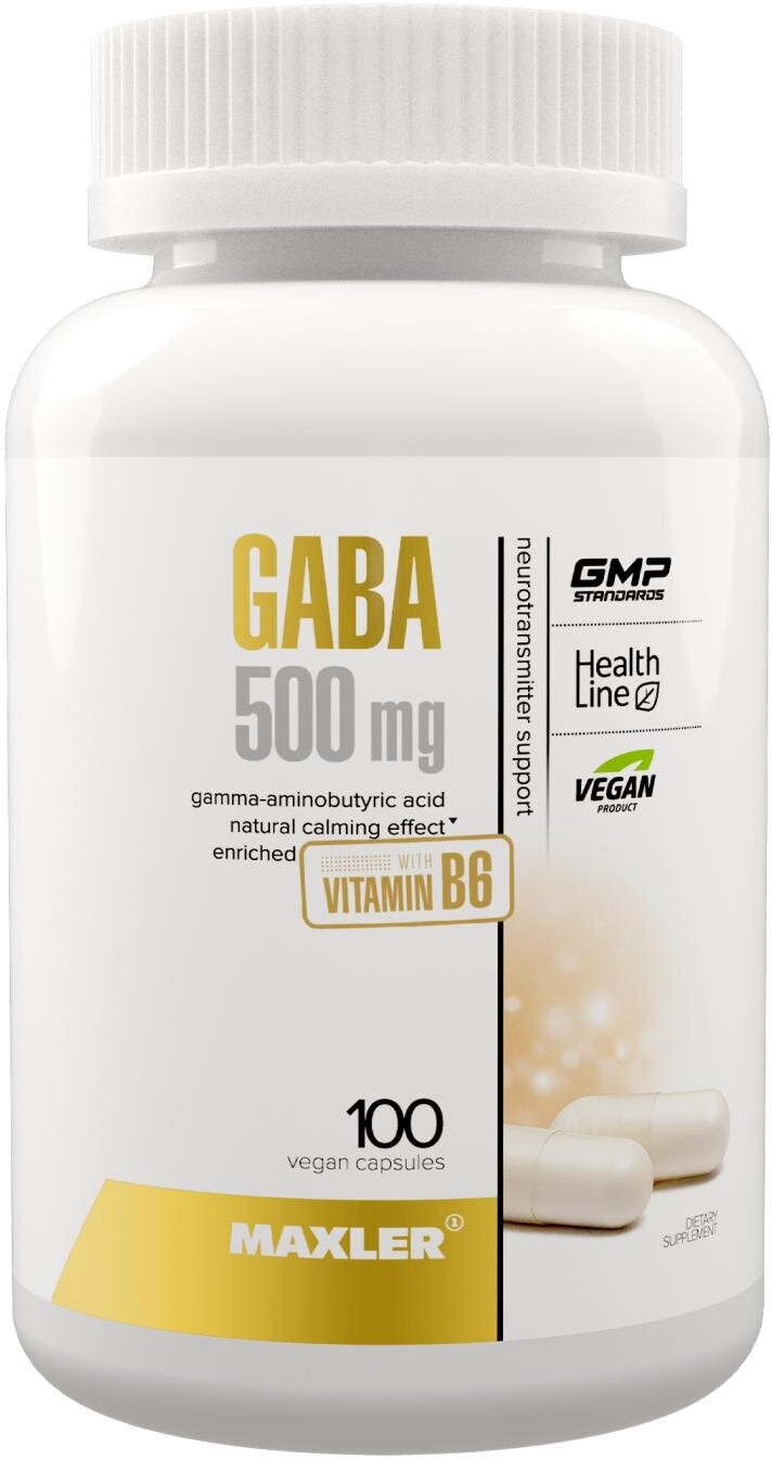 Maxler GABA 500 мг. (100 капс.)