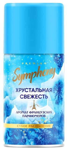 Symphony сменный баллон Хрустальная свежесть, 250 мл, ,