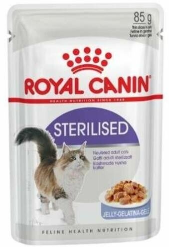 Royal Canin Sterilised Jelly Влажный Корм в желе для Стерилизованных Кошек 28х85г