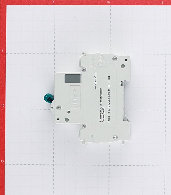 ВА-101 11065DEK Автоматический выключатель двухполюсный 10А (4.5 кА, C) DEKraft - фото №11